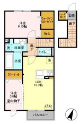 プルミエリアの物件間取画像